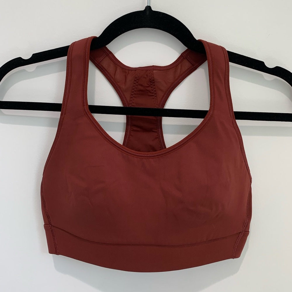 Athleta Women’s Sienna Unlined Pulled Mesh Athletic Workout Sports Size 32B/C
